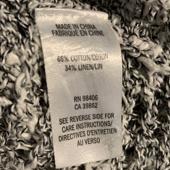 Theory open knit crew neck sweater size P/ TP - Picture 6 of 6